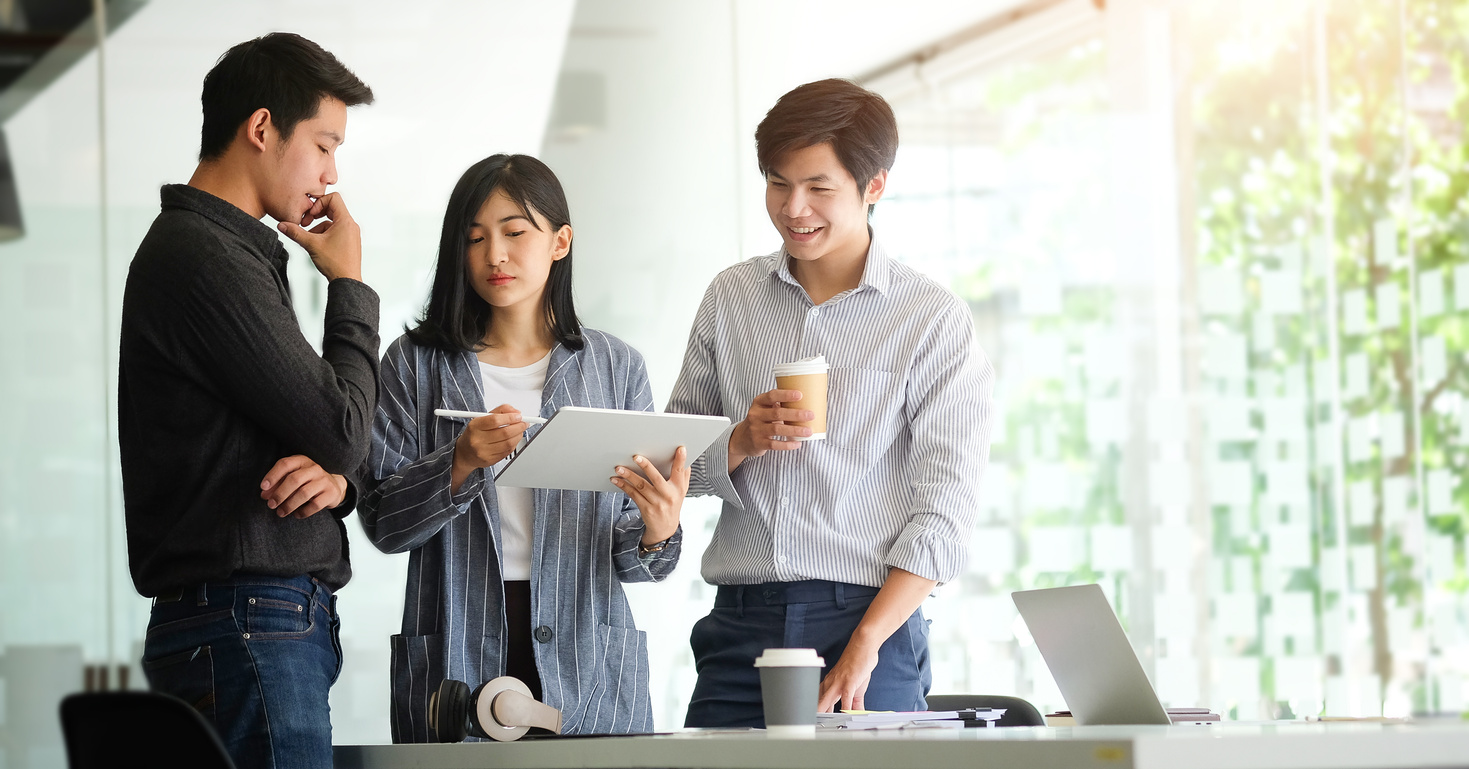 Business Team in a Meeting